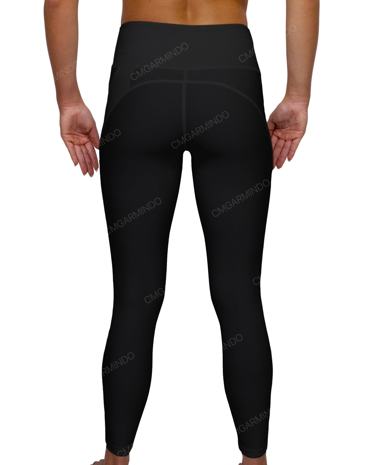 Mid Rise 7/8 Length Multiplanel Leggings