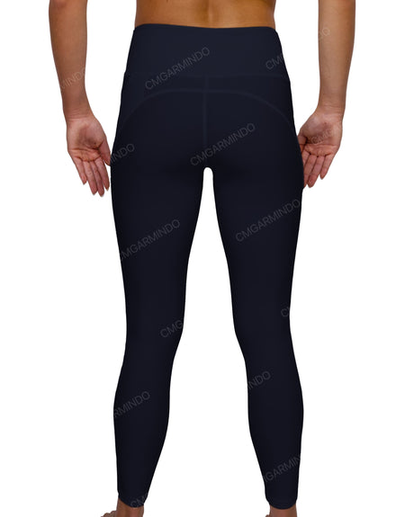 Mid Rise 7/8 Length Multiplanel Leggings