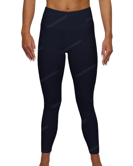 Mid Rise 7/8 Length Multiplanel Leggings