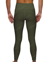 Mid Rise 7/8 Length Multiplanel Leggings