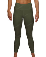 Mid Rise 7/8 Length Multiplanel Leggings