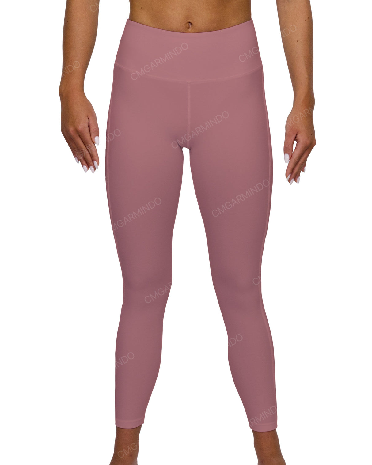 Mid Rise 7/8 Length Multiplanel Leggings