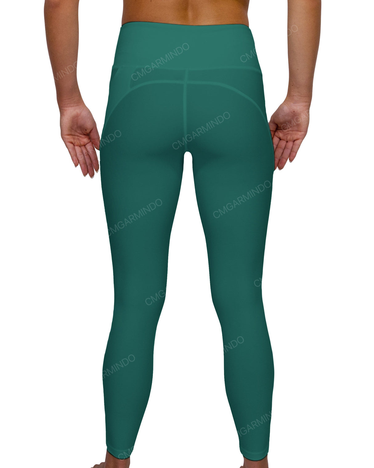 Mid Rise 7/8 Length Multiplanel Leggings