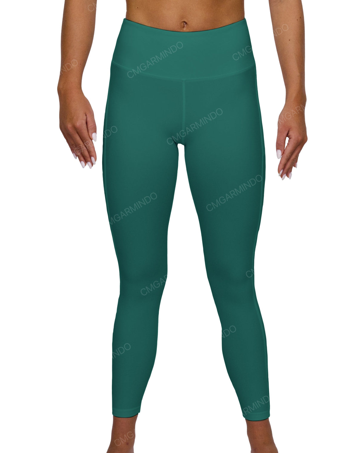 Mid Rise 7/8 Length Multiplanel Leggings
