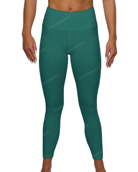 Mid Rise 7/8 Length Multiplanel Leggings
