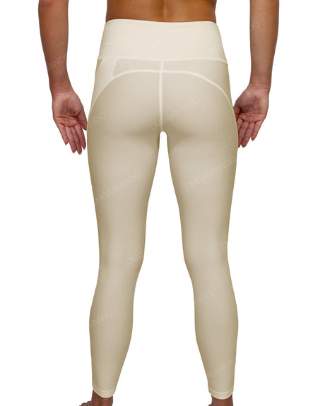 Mid Rise 7/8 Length Multiplanel Leggings