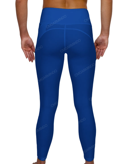 Mid Rise 7/8 Length Multiplanel Leggings