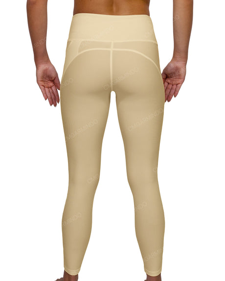 Mid Rise 7/8 Length Multiplanel Leggings