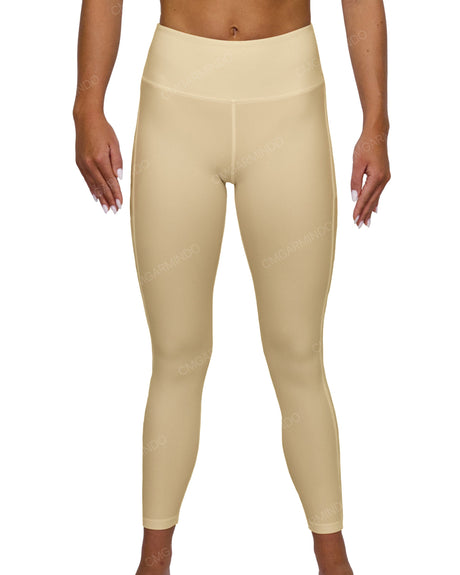 Mid Rise 7/8 Length Multiplanel Leggings