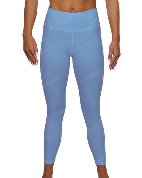 Mid Rise 7/8 Length Multiplanel Leggings