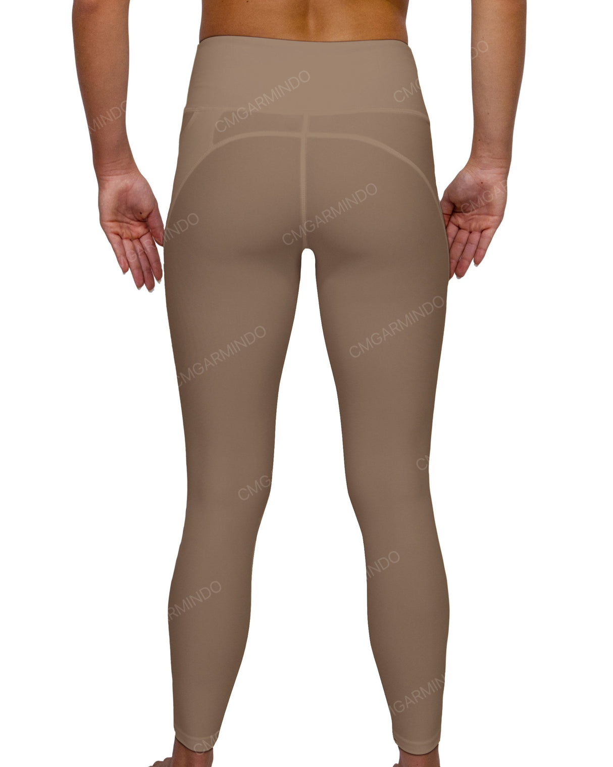 Mid Rise 7/8 Length Multiplanel Leggings