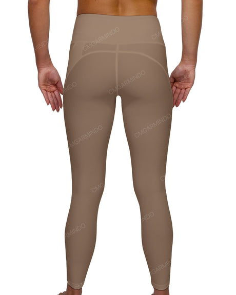 Mid Rise 7/8 Length Multiplanel Leggings