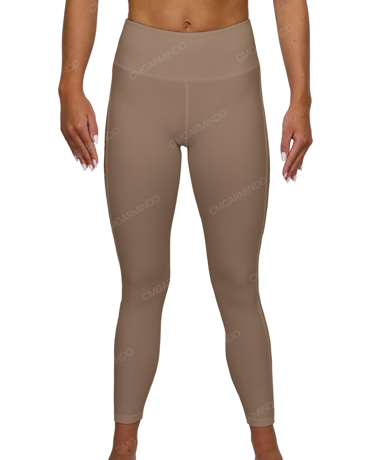 Mid Rise 7/8 Length Multiplanel Leggings