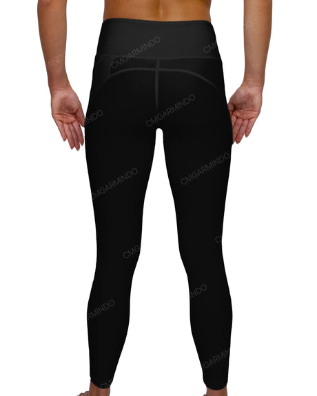Mid Rise 7/8 Length Multiplanel Leggings