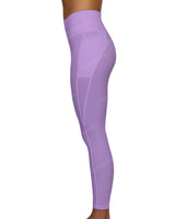 Mid Rise 7/8 Length Multiplanel Leggings