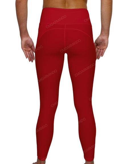 Mid Rise 7/8 Length Multiplanel Leggings