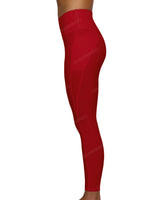 Mid Rise 7/8 Length Multiplanel Leggings