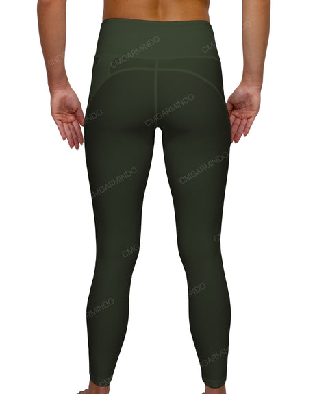 Mid Rise 7/8 Length Multiplanel Leggings