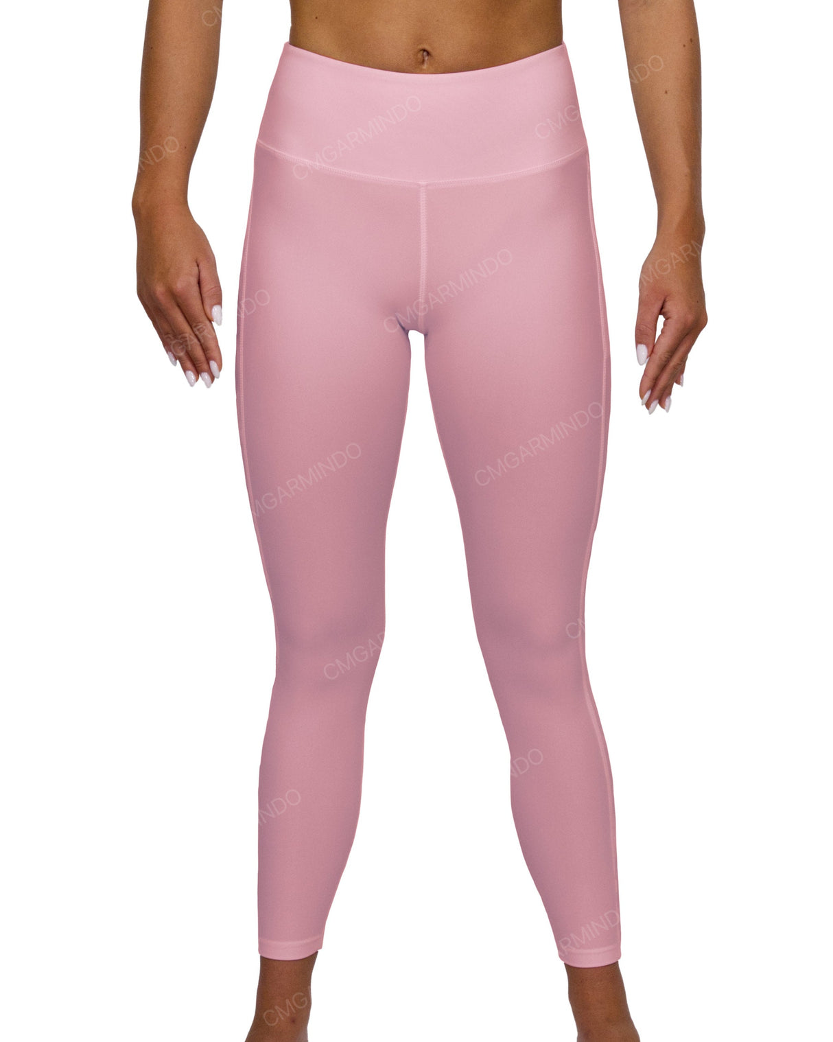 Mid Rise 7/8 Length Multiplanel Leggings