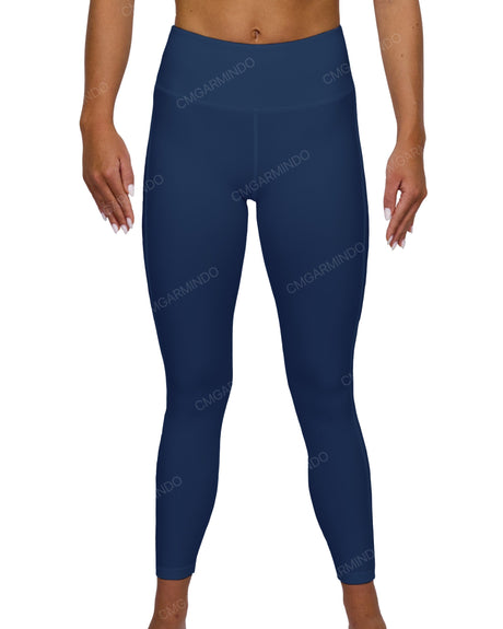 Mid Rise 7/8 Length Multiplanel Leggings