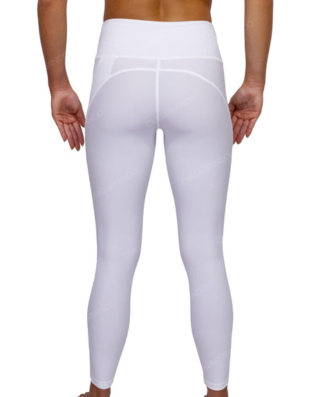 Mid Rise 7/8 Length Multiplanel Leggings