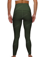 High Rise 7/8 Length Multipanel Leggings