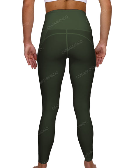 High Rise 7/8 Length Multipanel Leggings