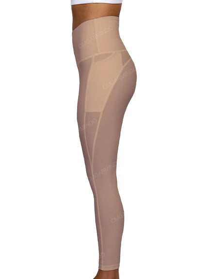 High Rise 7/8 Length Multipanel Leggings