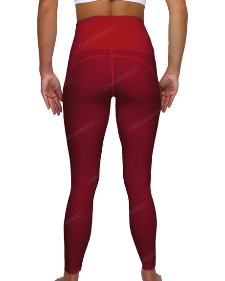 High Rise 7/8 Length Multipanel Leggings
