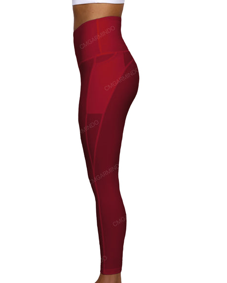 High Rise 7/8 Length Multipanel Leggings