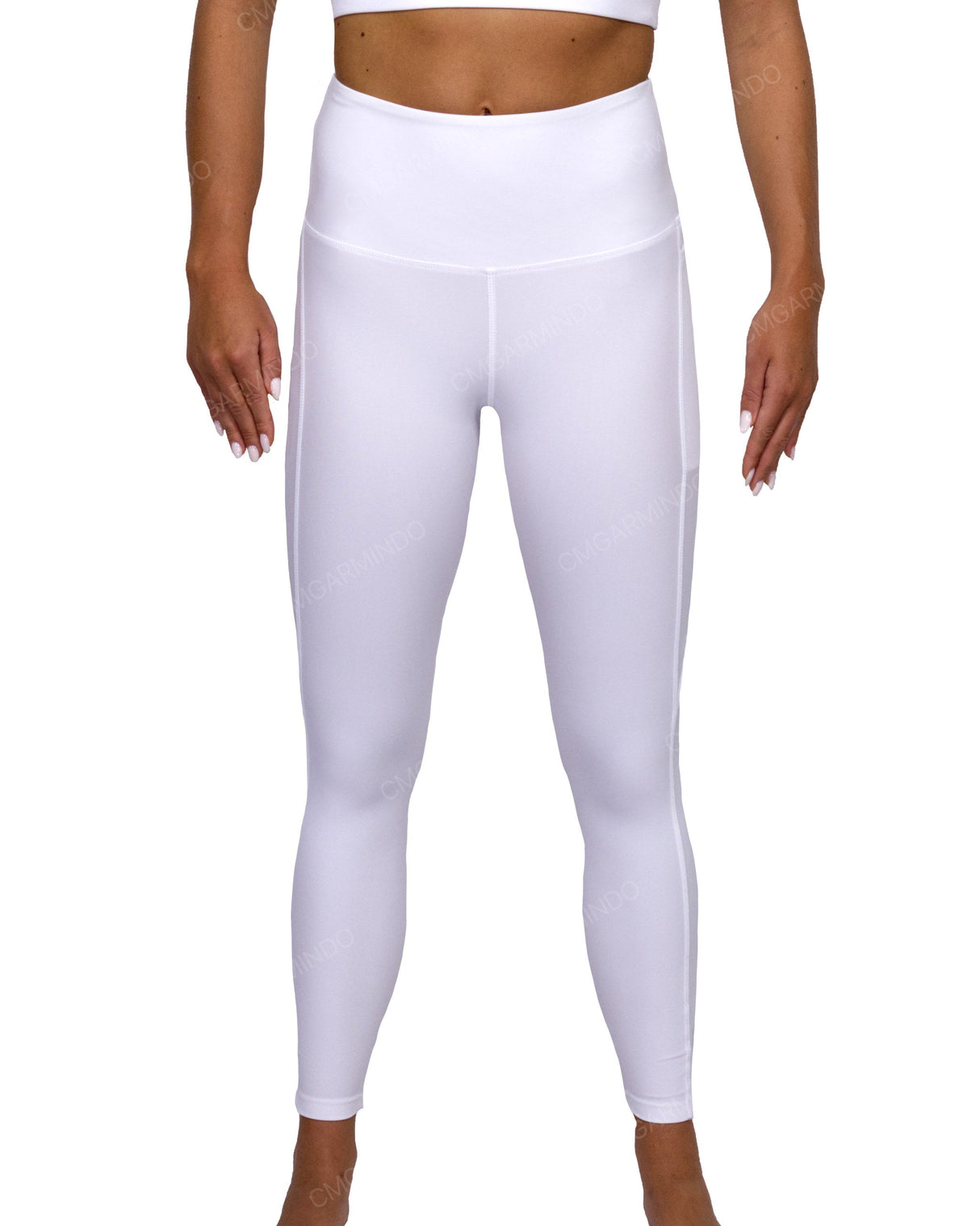 High Rise 7/8 Length Multipanel Leggings