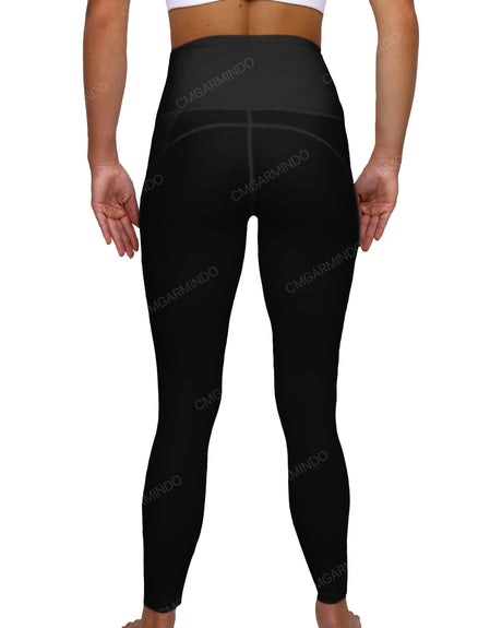 High Rise 7/8 Length Multipanel Leggings