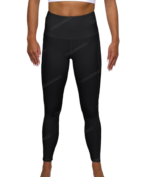 High Rise 7/8 Length Multipanel Leggings
