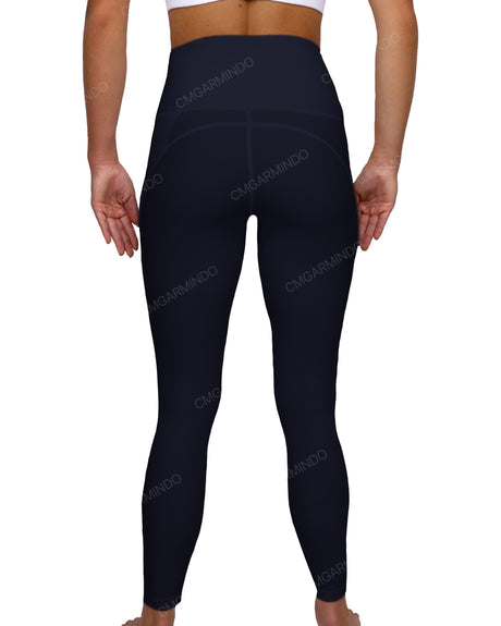 High Rise 7/8 Length Multipanel Leggings