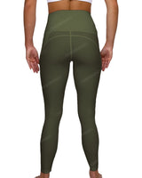 High Rise 7/8 Length Multipanel Leggings