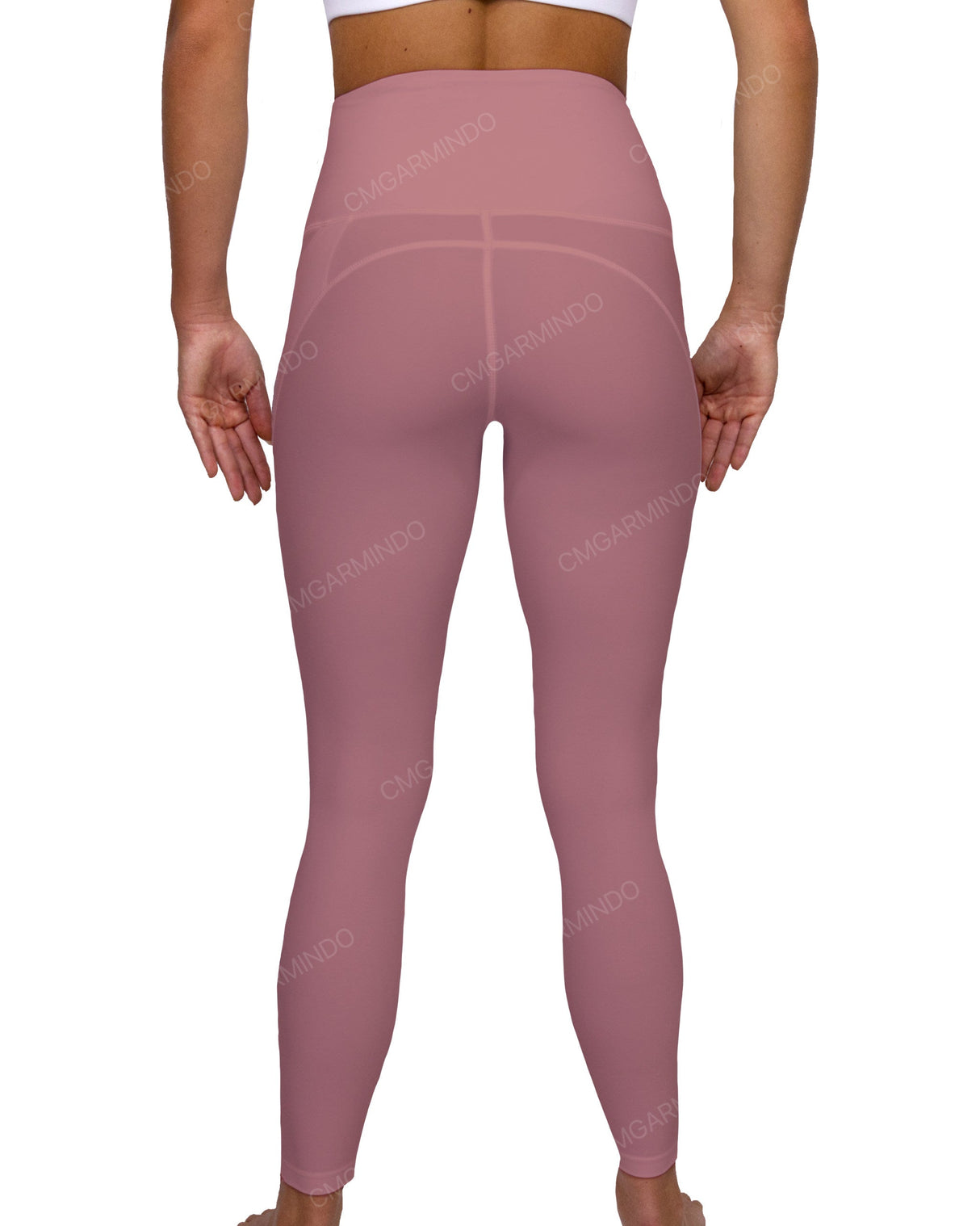 High Rise 7/8 Length Multipanel Leggings