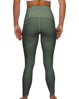 High Rise 7/8 Length Multipanel Leggings
