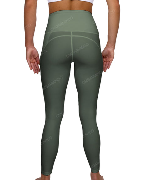 High Rise 7/8 Length Multipanel Leggings