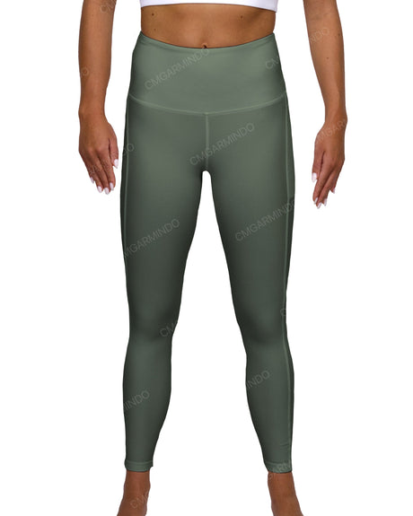 High Rise 7/8 Length Multipanel Leggings