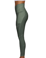 High Rise 7/8 Length Multipanel Leggings