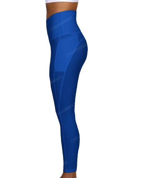 High Rise 7/8 Length Multipanel Leggings