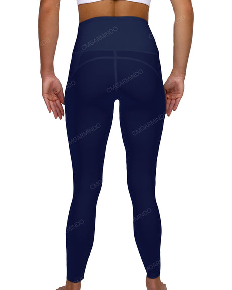 High Rise 7/8 Length Multipanel Leggings