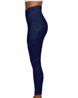 High Rise 7/8 Length Multipanel Leggings