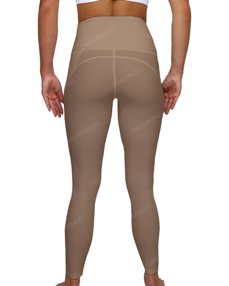 High Rise 7/8 Length Multipanel Leggings