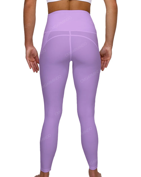 High Rise 7/8 Length Multipanel Leggings