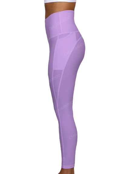 High Rise 7/8 Length Multipanel Leggings