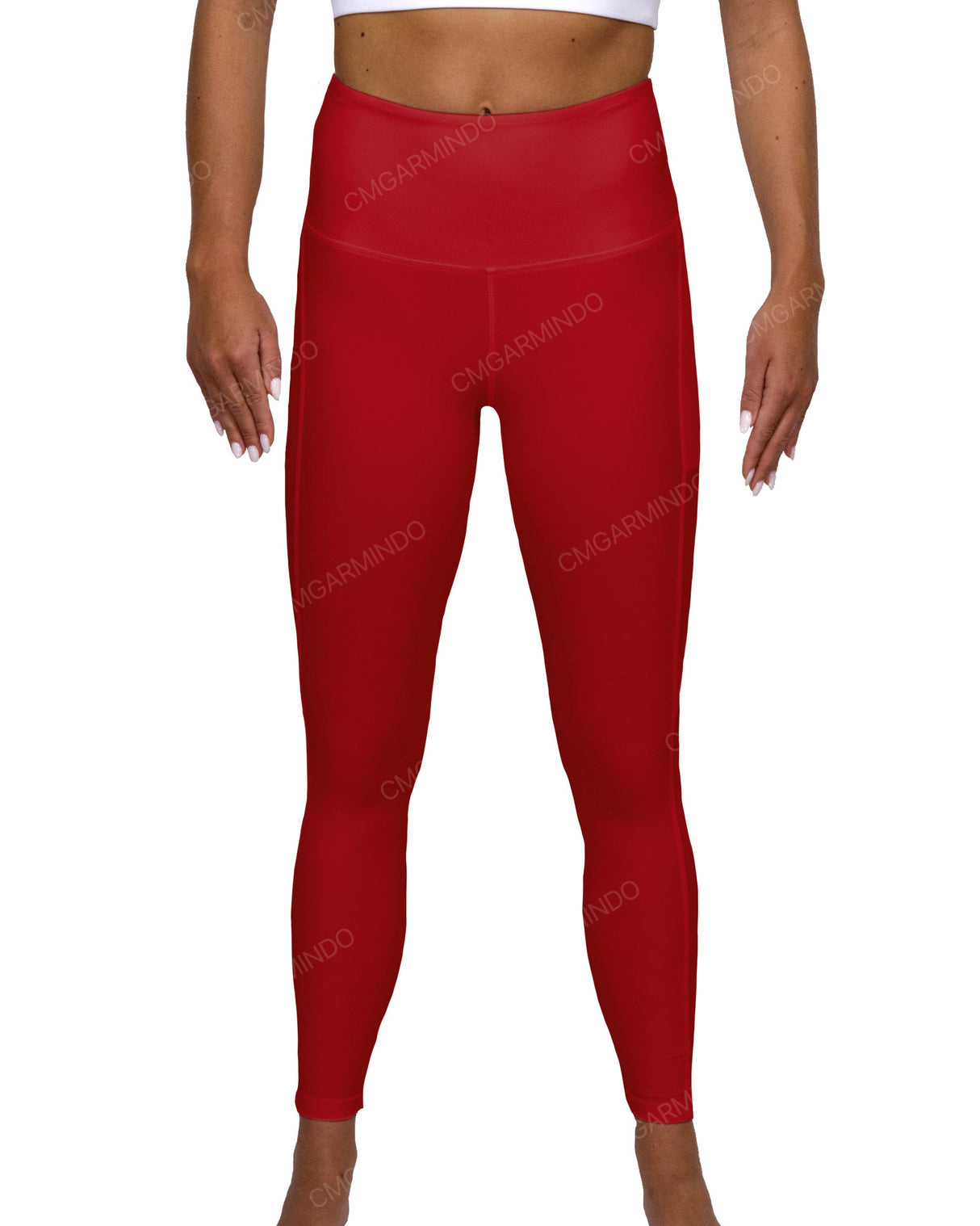 High Rise 7/8 Length Multipanel Leggings