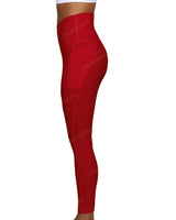 High Rise 7/8 Length Multipanel Leggings