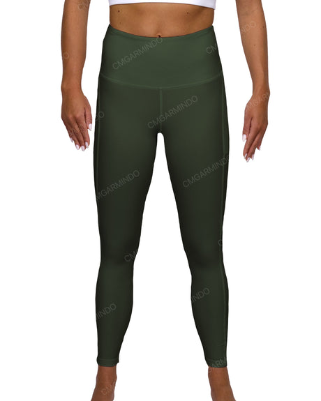 High Rise 7/8 Length Multipanel Leggings