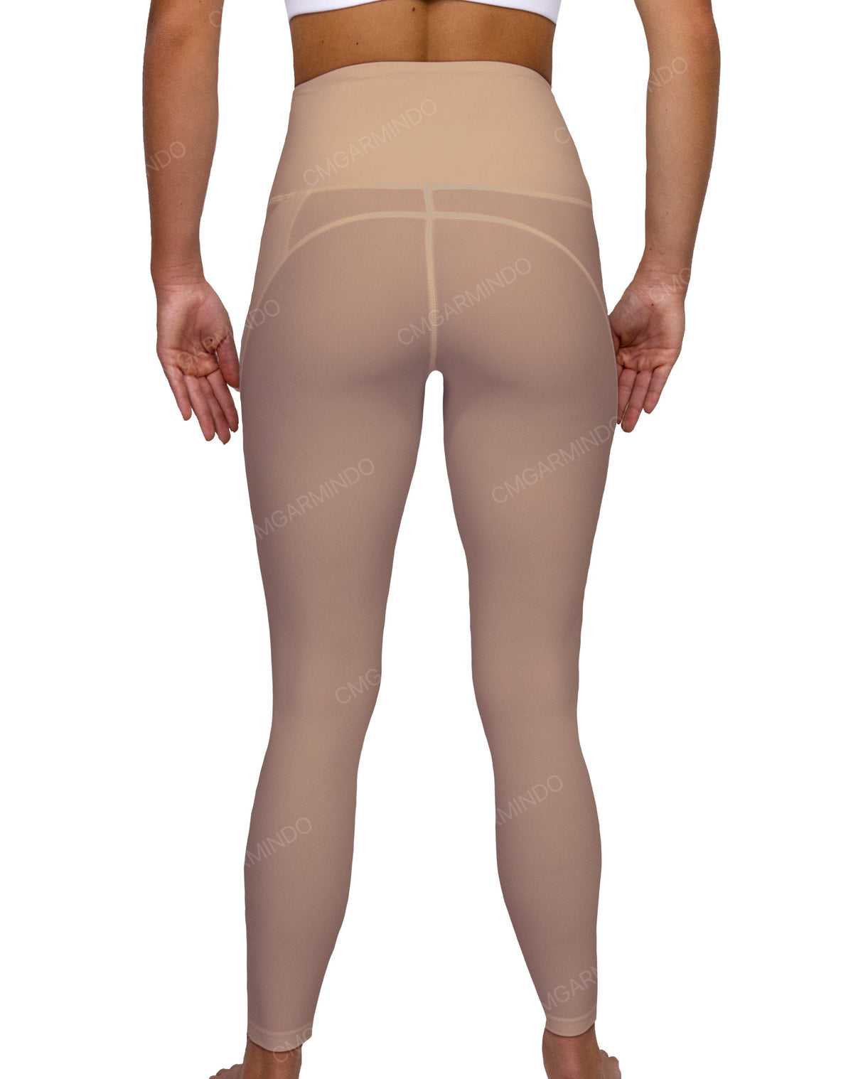 High Rise 7/8 Length Multipanel Leggings